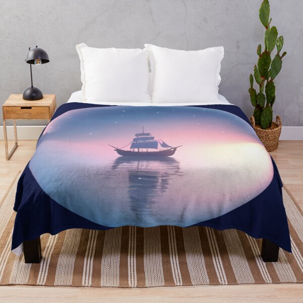 Item preview, Corsair Ship in the Misty Sea designed and sold by Astralia.