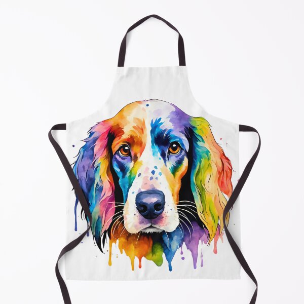 Item preview, Watercolor English Setter Dog Art – Elegant Sporting Breed Portrait designed and sold by Fredster1966.