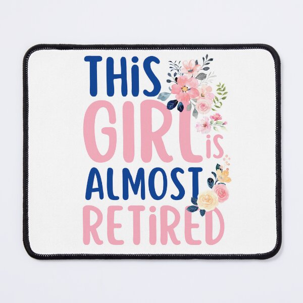 Item preview, This Girl Is Almost Retired Floral Lover Women designed and sold by thebest-2studio.