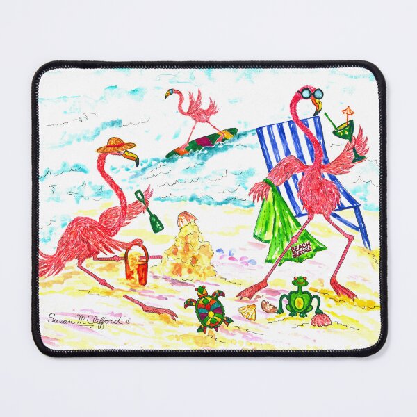 Item preview, Flamingo Summer Vacation designed and sold by susan-clifford.