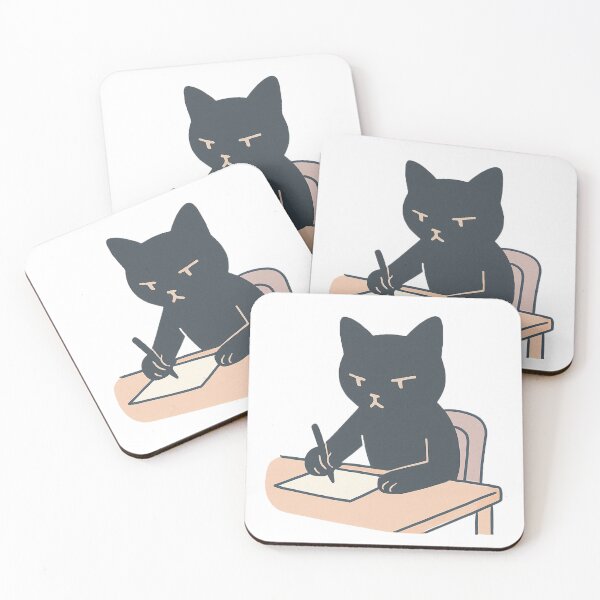 Item preview, Focused Meow designed and sold by WhiteSeason.