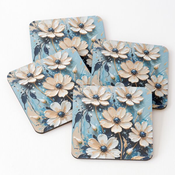 Item preview, Abstract Flower Painting designed and sold by KiwiArtistDK.
