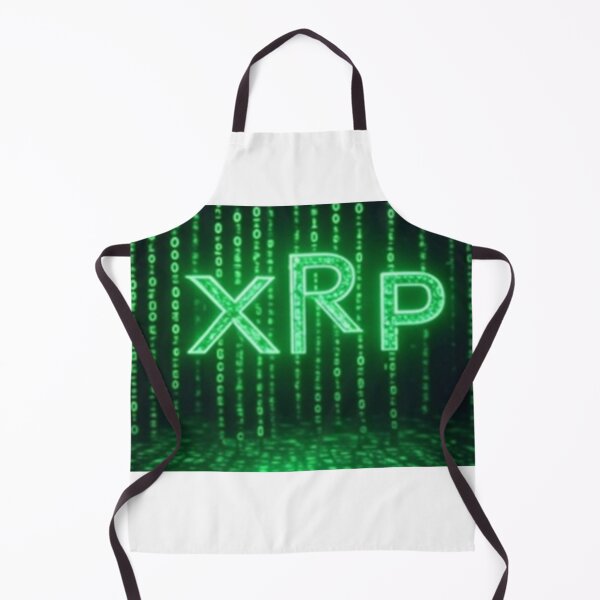 Item preview, XRP Uneven Matrix View Green and Black - Wealth Accumulator, XRP Ripple Crypto  designed and sold by TIPJ.