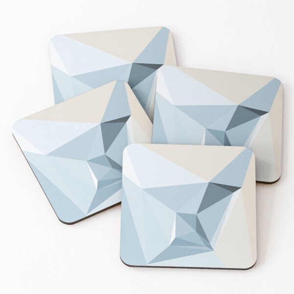 Item preview, Blue Geometric Design designed and sold by KiwiArtistDK.