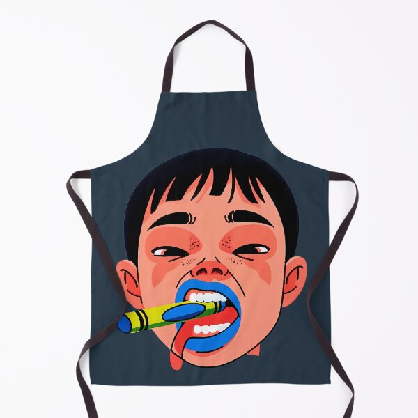 Item preview, Crayon Eater designed and sold by Funny Vintage Stickers And T-Shirts.
