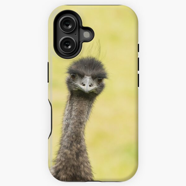 Emu looking straight at camera, Pemberton iPhone Tough Case