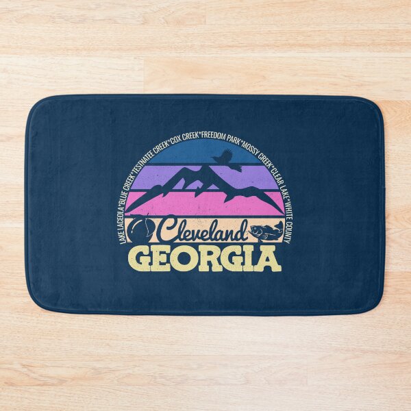Item preview, Cleveland Georgia Sunset Retro Vintage Local Pride Logo designed and sold by CRHPOD20.