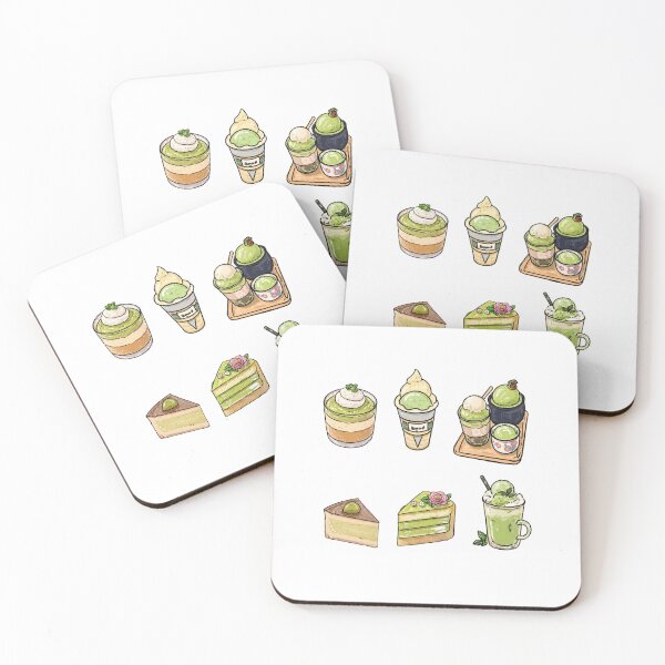 Item preview, Matcha Lover Desserts - Art  designed and sold by Quanietran.
