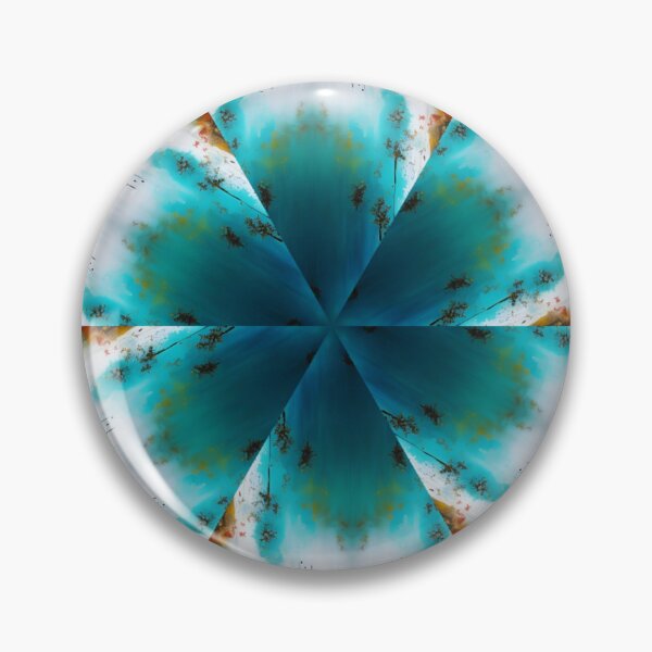 Item preview, Turquoise Flower Pattern designed and sold by KiwiArtistDK.