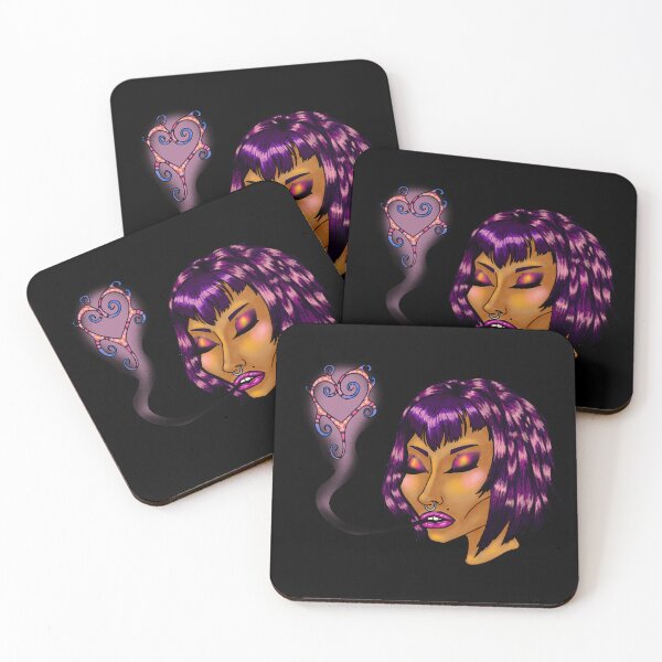 Item preview, Goth Girl Expelling Colorful Soul designed and sold by TheWitchCoven.