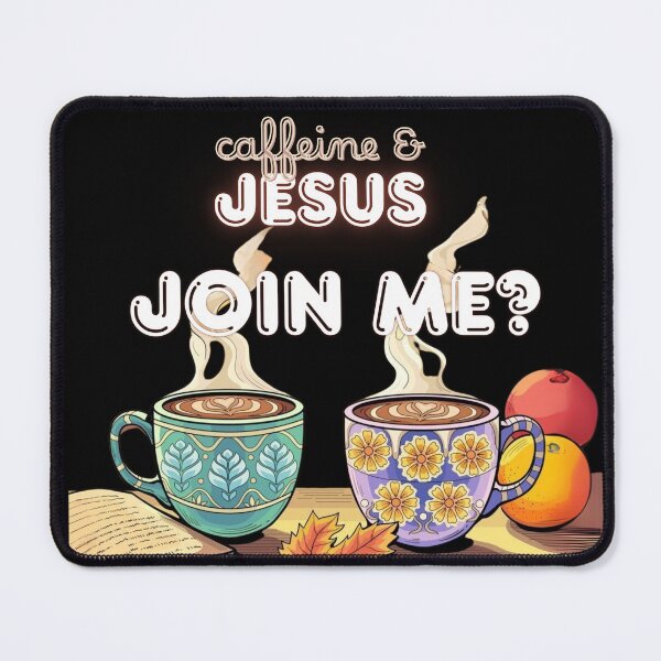 Item preview, Caffeine & Jesus -Join Me? designed and sold by MooreGifts.