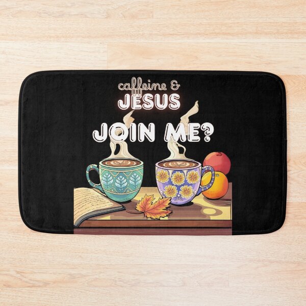 Item preview, Caffeine & Jesus -Join Me? designed and sold by MooreGifts.