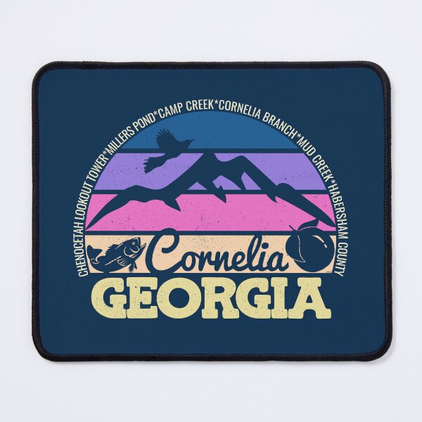 Item preview, Cornelia Georgia Sunset Retro Vintage Local Pride Logo designed and sold by CRHPOD20.