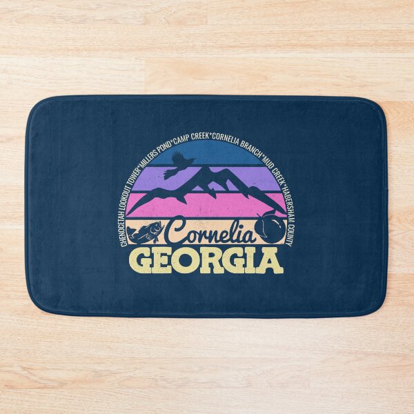 Item preview, Cornelia Georgia Sunset Retro Vintage Local Pride Logo designed and sold by CRHPOD20.