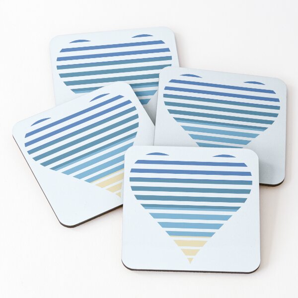 Item preview, Striped Heart designed and sold by KiwiArtistDK.