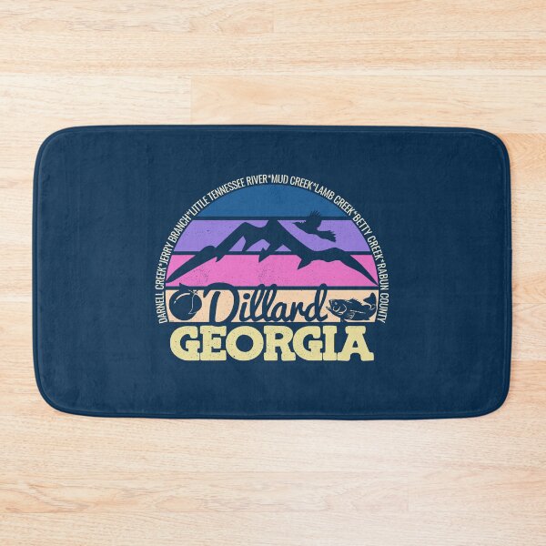 Item preview, Dillard Georgia Sunset Retro Vintage Local Pride Logo designed and sold by CRHPOD20.