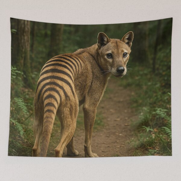 Item preview, Thylacine Track designed and sold by ShaneWalkerArt.