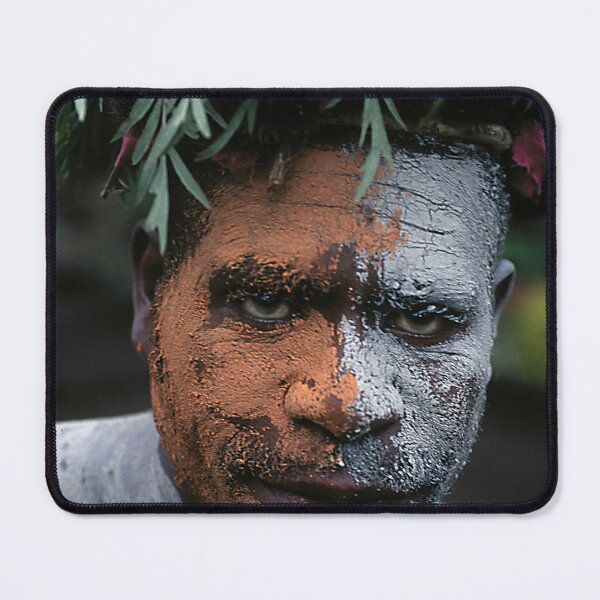 Item preview, Papua New Guinea Exotic Sing-Sing Performer Art Photo designed and sold by DEC02.