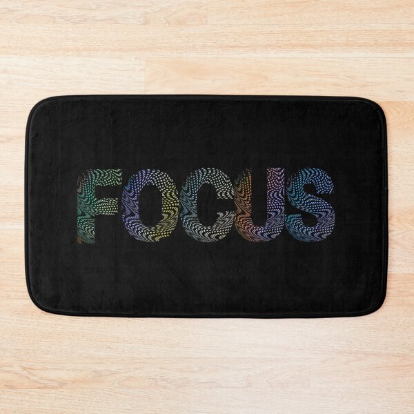 Item preview, Vibrant "FOCUS" Typography designed and sold by Pongzkiii.