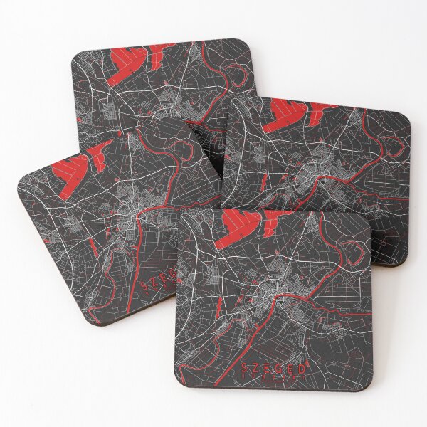 Item preview, Szeged City Map of Hungary - Oriental designed and sold by deMAP.