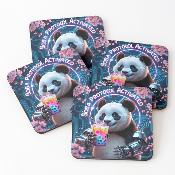 Item preview, Kawaii Cyborg Panda designed and sold by Zazeyy.