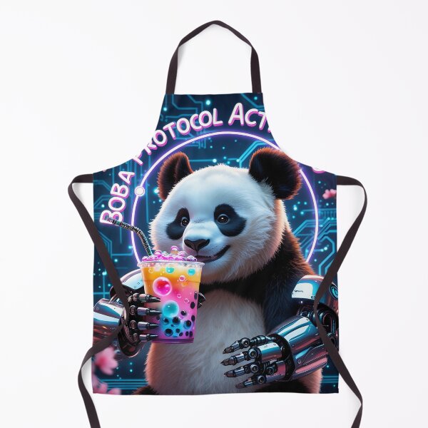 Item preview, Kawaii Cyborg Panda designed and sold by Zazeyy.
