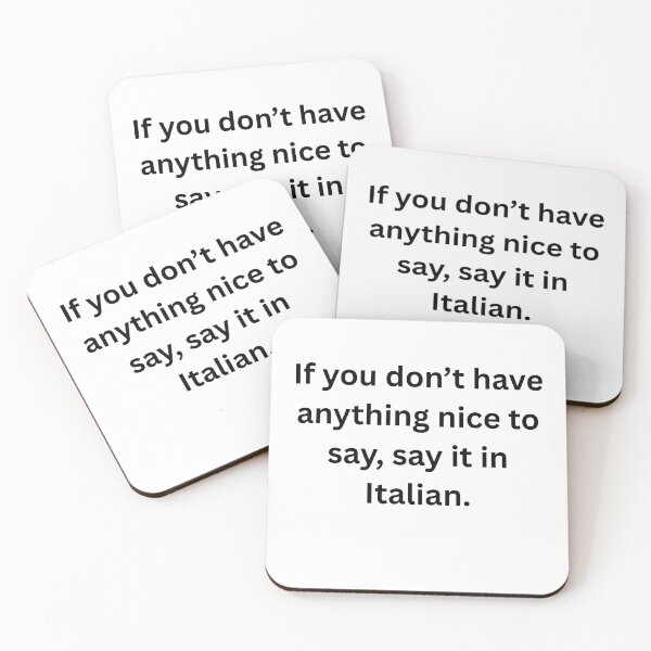 Item preview, If you can’t say anything nice  designed and sold by Echo Aesthetics.