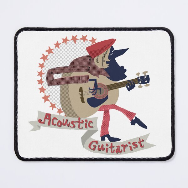 Item preview, Narcissistic acoustic guitarist designed and sold by marijeen.
