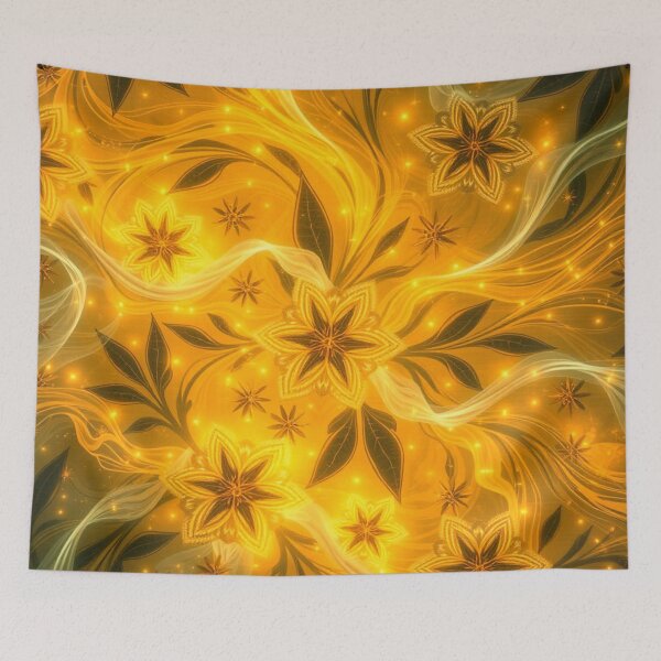 Item preview, Golden Star Blossom designed and sold by VisionGalaxyDesigns.
