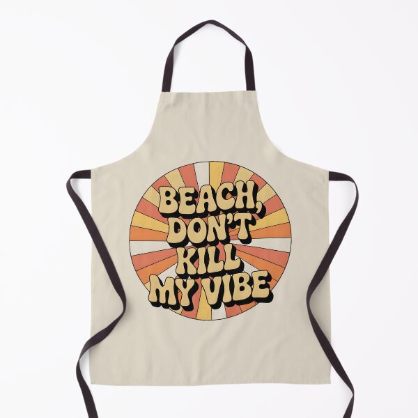 Item preview, Beach, Don’t Kill My Vibe Retro Summer Quote designed and sold by Jollys-ArtShop.