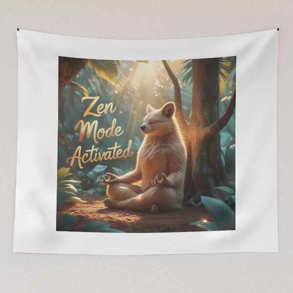 Item preview, Yoga-Doing Sloth designed and sold by Zazeyy.