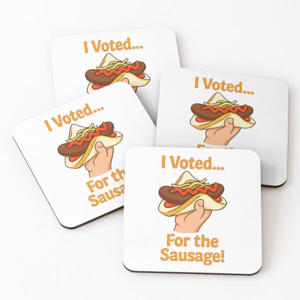 Item preview, I Voted For The Sausage designed and sold by imaginewoefully.