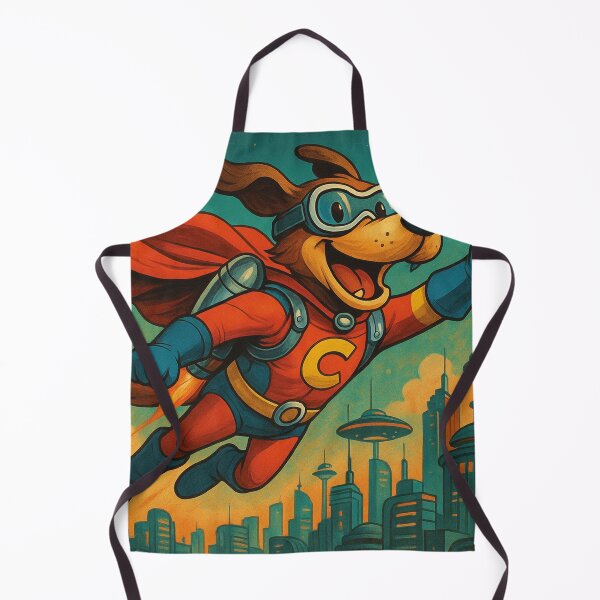 Item preview, funny dog as a superhero designed and sold by Mauswohn.