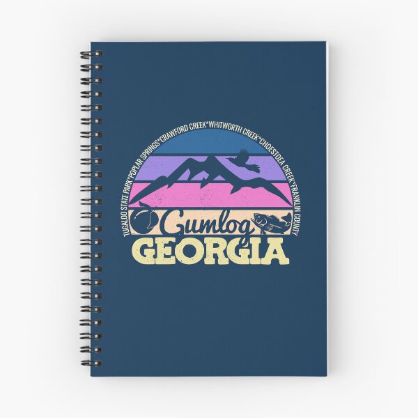 Item preview, Gumlog Georgia Sunset Retro Vintage Local Pride Logo designed and sold by CRHPOD20.