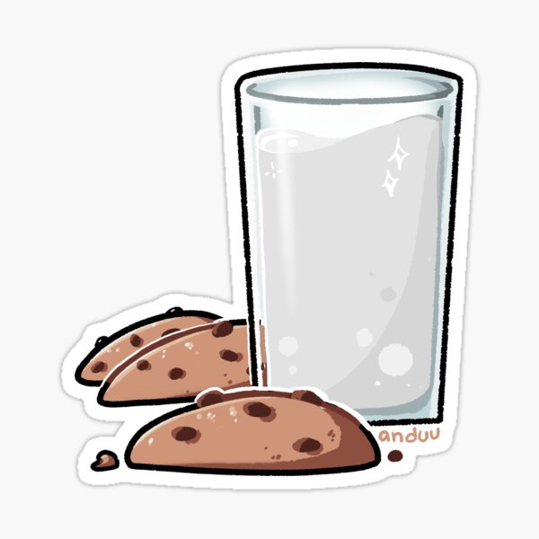 Item preview, Milk and cookies designed and sold by Expansive Imagination.