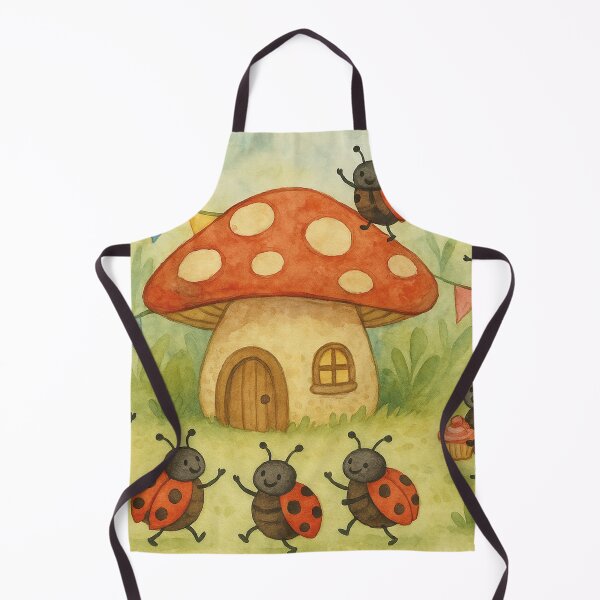 Item preview, Funny ladybugs celebrate a summer party designed and sold by Mauswohn.