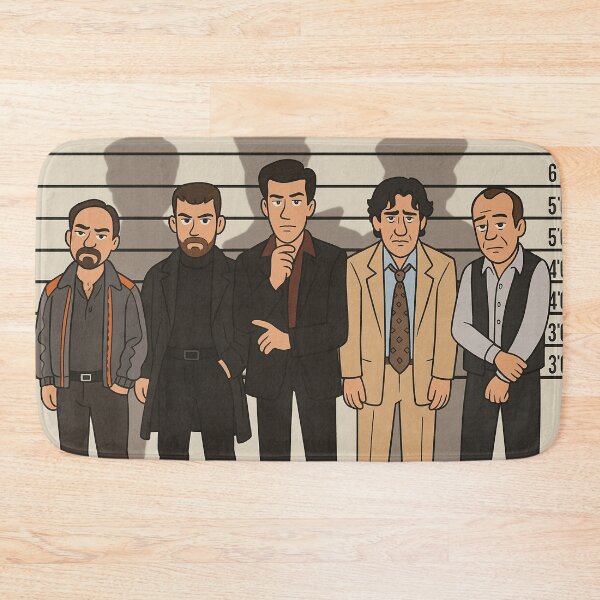 Item preview, The Usual Lineup designed and sold by Arte Cartoon From TagTeam Group.