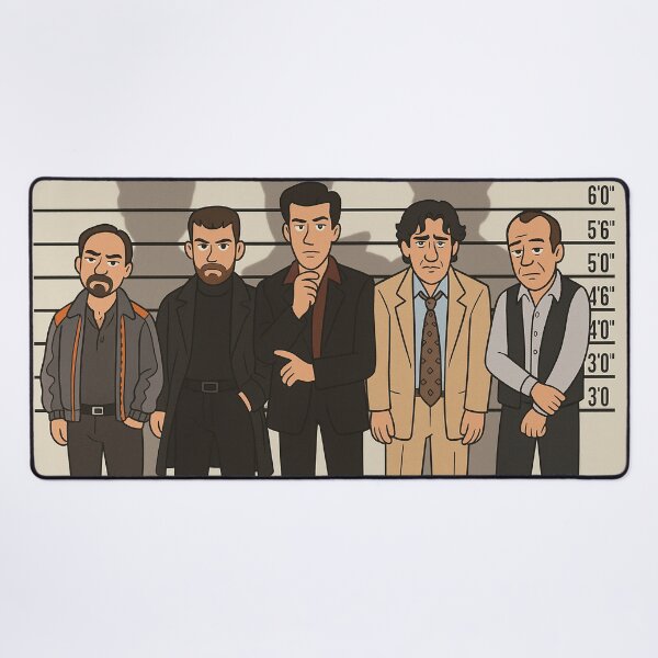 Item preview, The Usual Lineup designed and sold by Arte Cartoon From TagTeam Group.