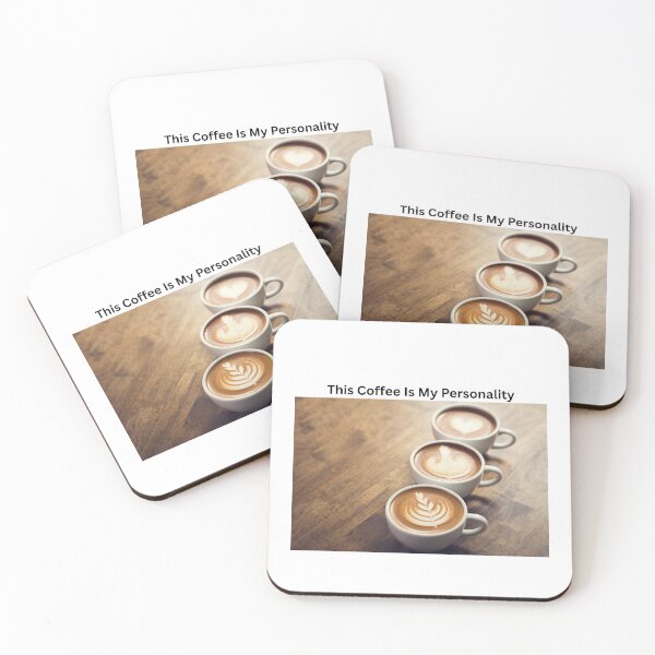 Item preview, This Coffee Is My Personality – Funny Coffee Quote – Caffeine Addict Humor Gift designed and sold by Robandkristy.