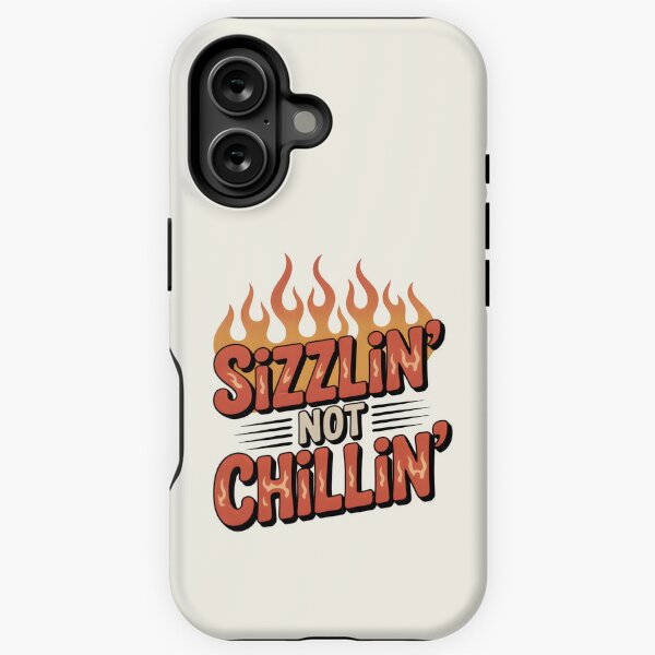 Vista previa del artículo con la obra «Cita audaz sobre el calor del verano: chisporroteo, no escalofríos», diseñado y vendido por Jollys-ArtShop.