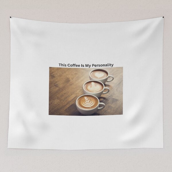 Item preview, This Coffee Is My Personality – Funny Coffee Quote – Caffeine Addict Humor Gift designed and sold by Robandkristy.