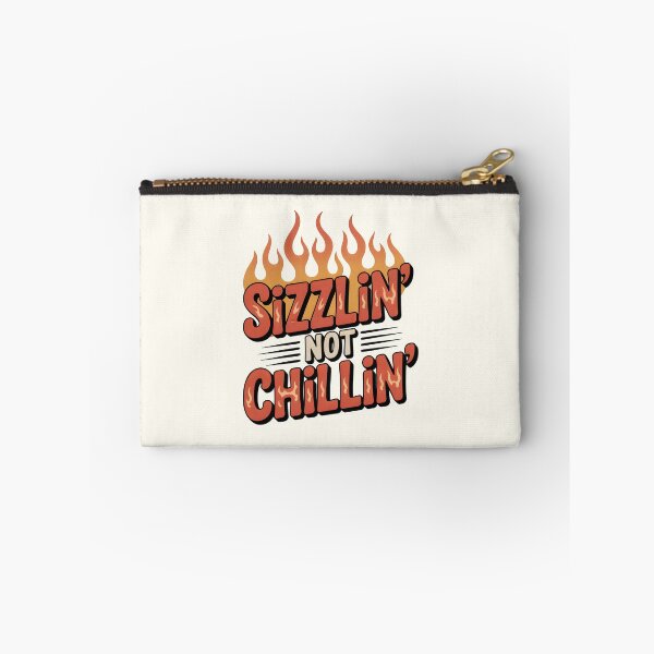 Item preview, Sizzlin’, Not Chillin’ Bold Summer Heat Quote designed and sold by Jollys-ArtShop.