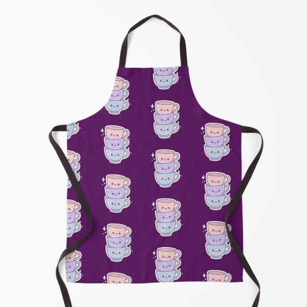 Item preview, Stacked Kawaii Teacups designed and sold by Retro Kingdom Boutique.