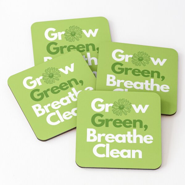 Item preview, Grow Green, Breathe Clean designed and sold by Art & Co.