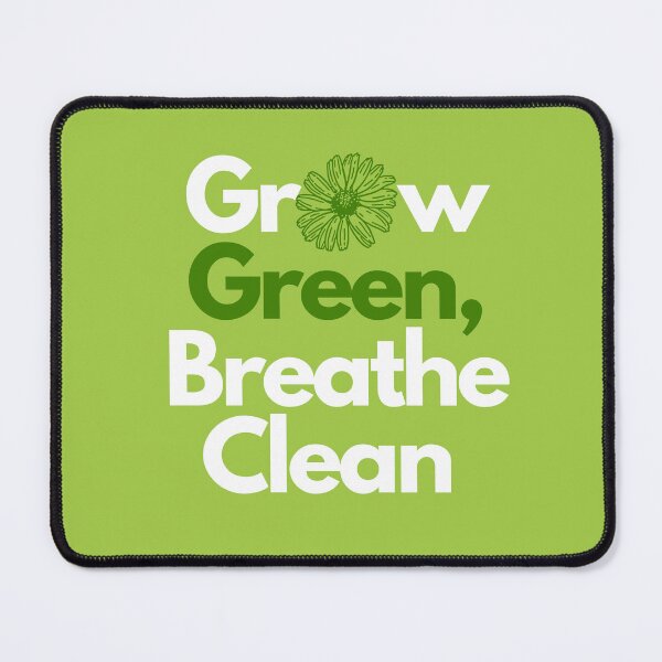 Item preview, Grow Green, Breathe Clean designed and sold by Art & Co.