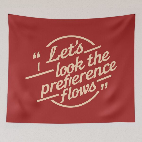 Item preview, Let's Look The Preference Flows (Antony Green Quote) designed and sold by zzz888.