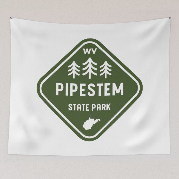 Item preview, Pipestem State Park West Virginia Rhombus designed and sold by bivenart.