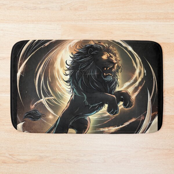 Item preview, Majestic lion in golden spiral designed and sold by Paul-Place.