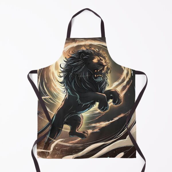 Item preview, Majestic lion in golden spiral designed and sold by Paul-Place.