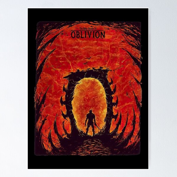 Item preview, Oblivion Epic Gate  - The Perfect Fantasy RPG Gaming Gift for Any Elder Fan designed and sold by anselmnacht.